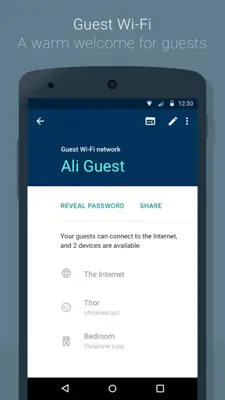 Google WiFi android App screenshot 2